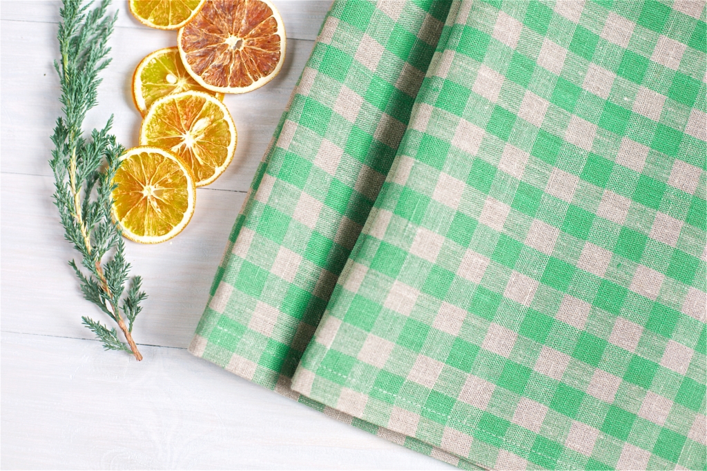 Kitchen towel set Green oasis Набір рушників «Зелений оазис» ViaLino